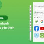 Truy cap nhanh trang web yeu thich