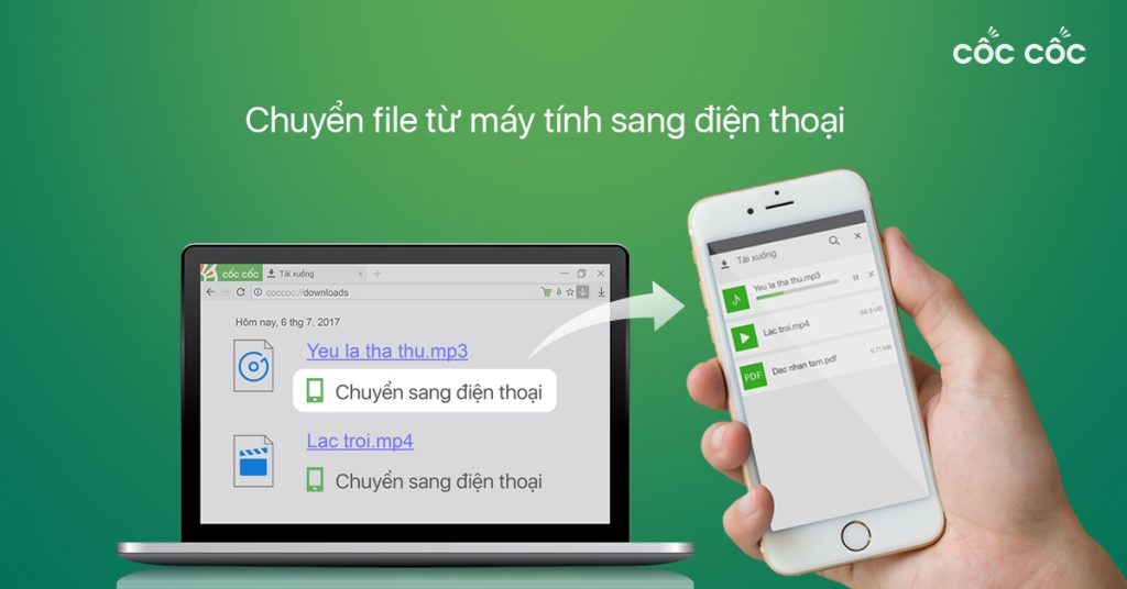 Chuyển File sang điện thoại