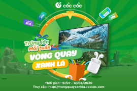 Xoay liền tay quay mỗi ngày – Trúng giải đặc biệt mỗi tuần cùng Vòng Quay Xanh Lá Blog feature 900x500 1