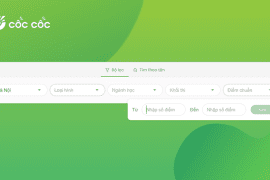 Băn khoăn chọn trường? Tìm trường ĐH-CĐ với Cốc Cốc! Tim truong DH CD Coc Coc Hoc tap edit