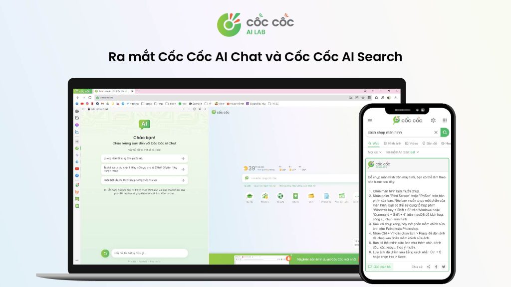 Gioi thieu Coc Coc AI Lab - Ra mat Coc Coc AI Chat va Coc Coc AI Search