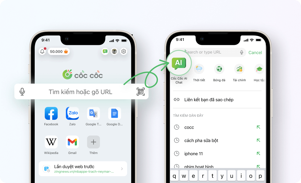 Khám phá Cốc Cốc Character AI Chat - Tán gẫu cùng AI