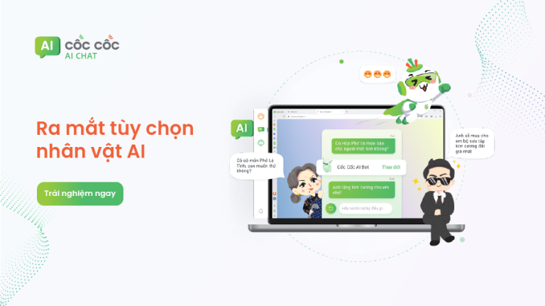 Khám phá Cốc Cốc Character AI Chat - Tán gẫu cùng AI