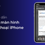 Cach chup man hinh iPhone