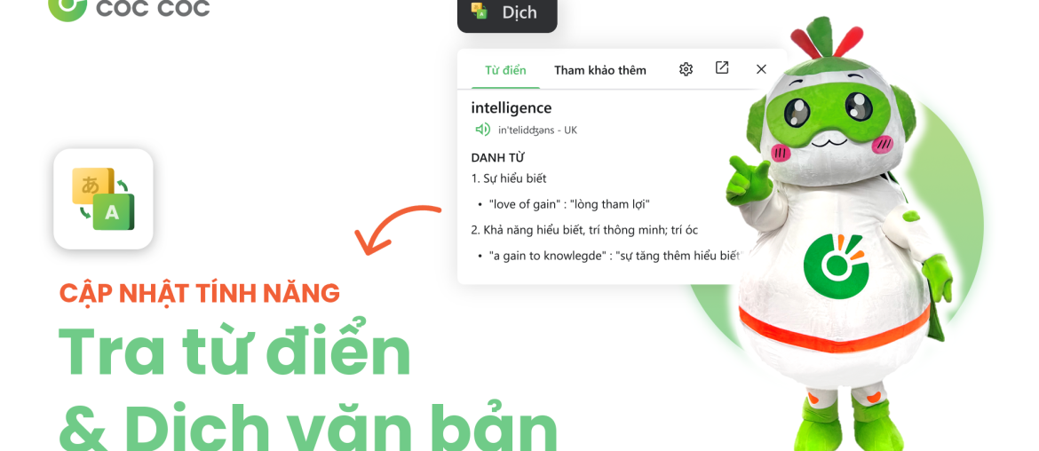 Tinh nang Tra tu dien va Dich van ban