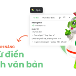 Tinh nang Tra tu dien va Dich van ban