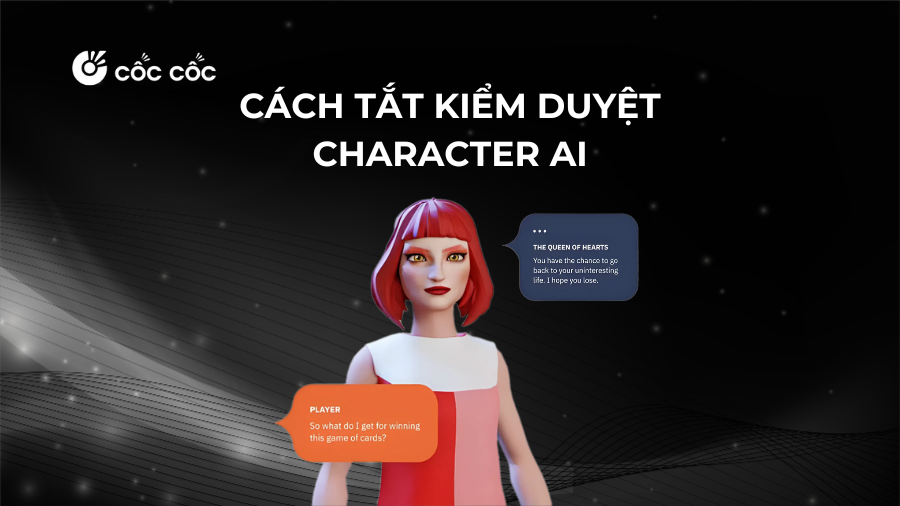 tắt kiểm duyệt Character AI