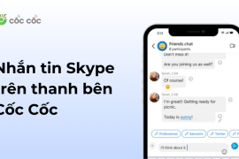 Nhắn tin Skype tiện lợi hơn với thanh bên Cốc Cốc skype 02
