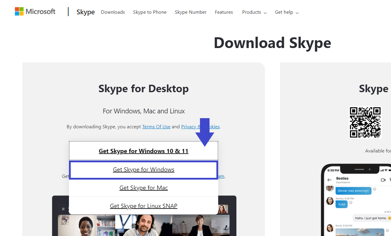 tải skype cho máy tính