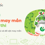 Cau than chu va vat may man khi di thi