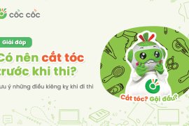 Có nên cắt tóc trước khi thi? Co nen cat toc truoc khi thi