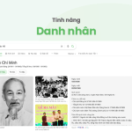 Tinh nang Danh nhan
