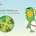 Vong quay may man Coc Coc Points