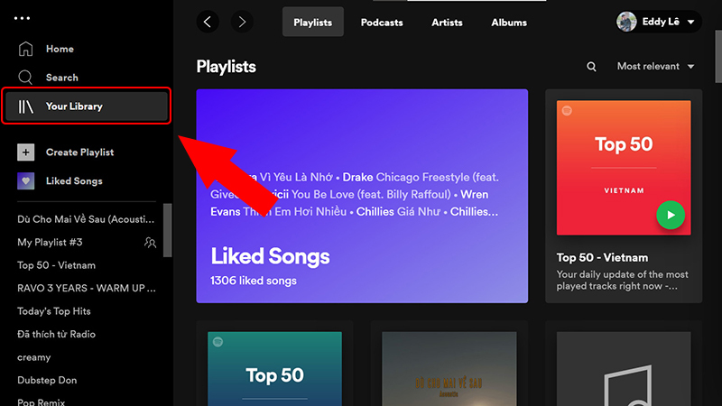 Hướng dẫn tải nhạc trên Spotify về máy tính/ laptop bước 2