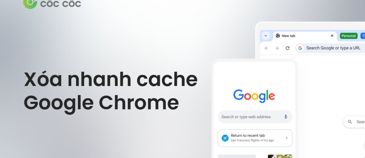 huong dan xoa cache google chrome