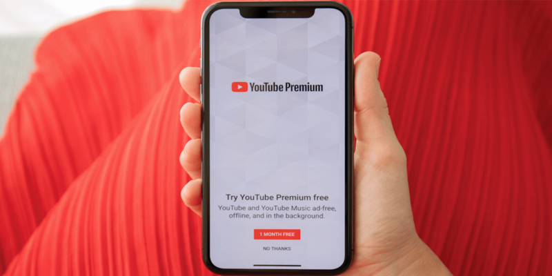 Youtube Premium miễn phí dành cho cá nhân