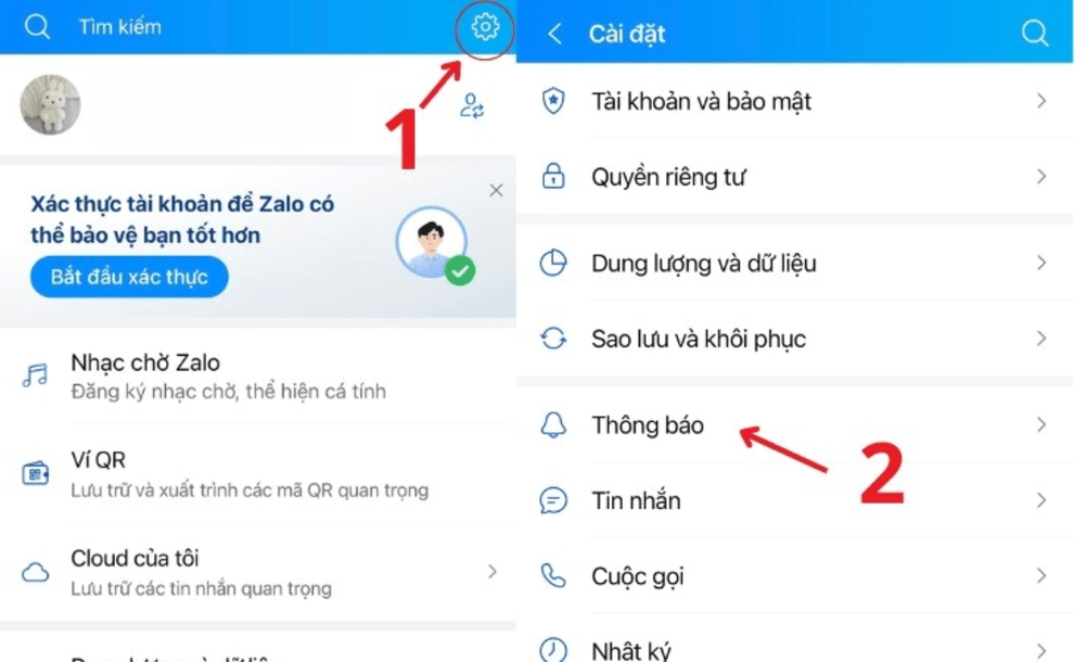 cách tắt thông báo sinh nhật trên zalo