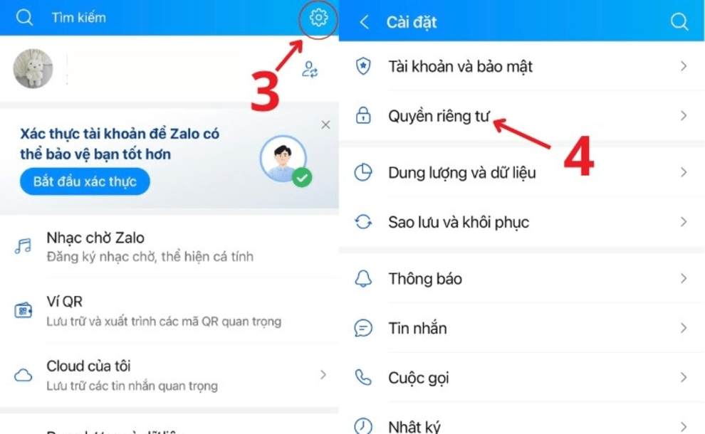 cách tắt thông báo sinh nhật trên zalo