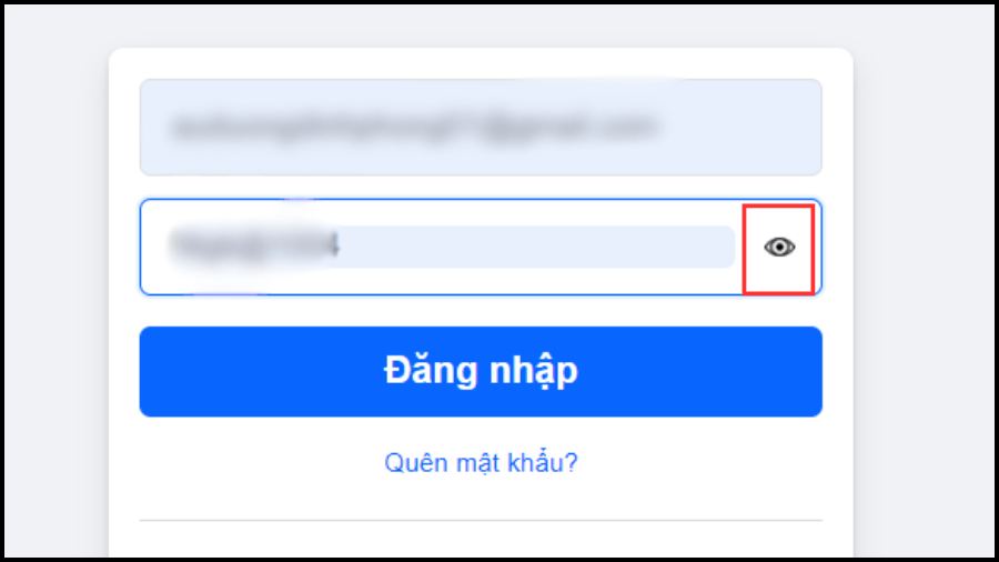 xem mật khẩu Facebook trên máy tính