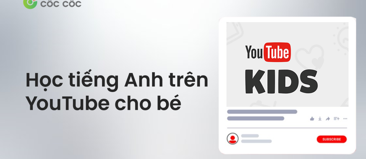 kenh youtube giup be hoc tieng anh mien phi