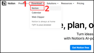 Cách tải Notion về máy tính, điện thoại