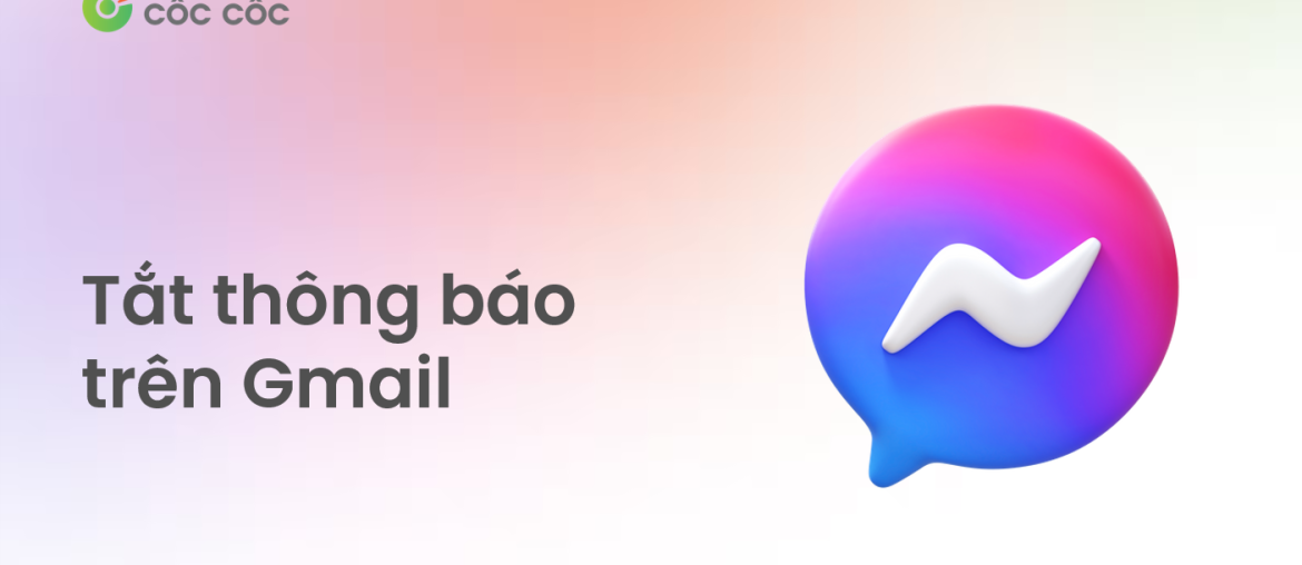 tắt thông báo messenger trên gmail