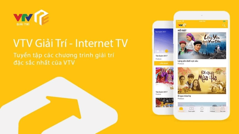 vtv giải trí xem tv trên điện thoại