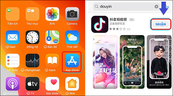 Tải Douyin trên ios