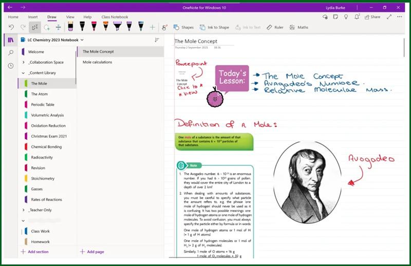 so tay microsoft onenote online canh ben