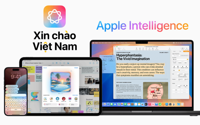 apple intelligence tieng viet se co mot so hua hen giup dem toi trai nghiem tot hon