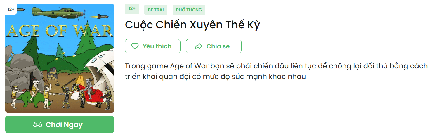 game cuoc chien the ky