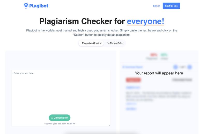 plagibot phan mem check ai