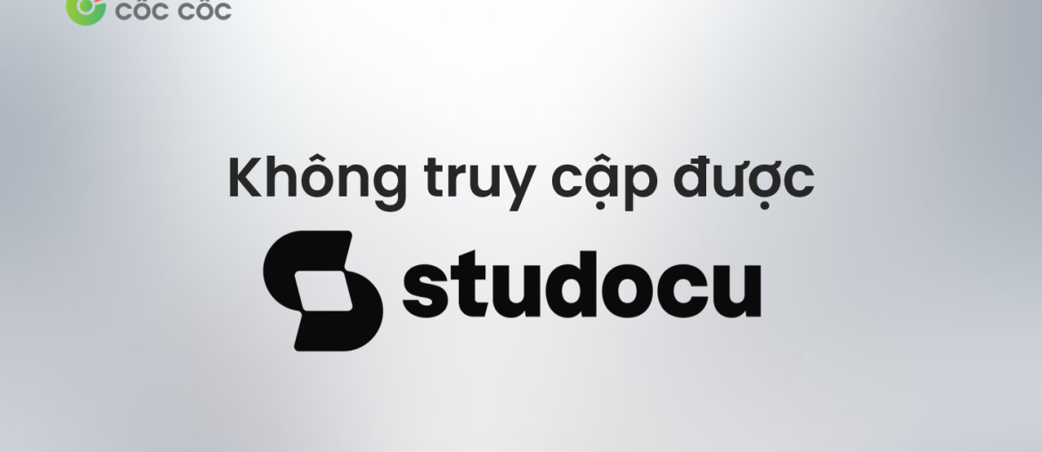 studocu bị chặn