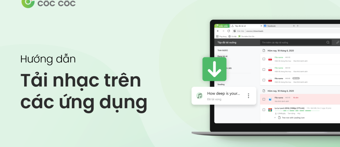 tải nhạc trên ứng dụng