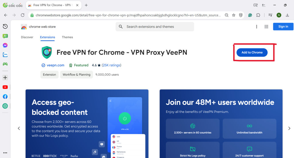 tải tiện ích vpn