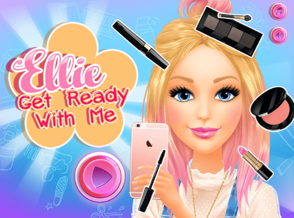 Game trang điểm cho bé gái 