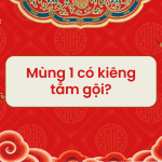 mùng có nên tắm không