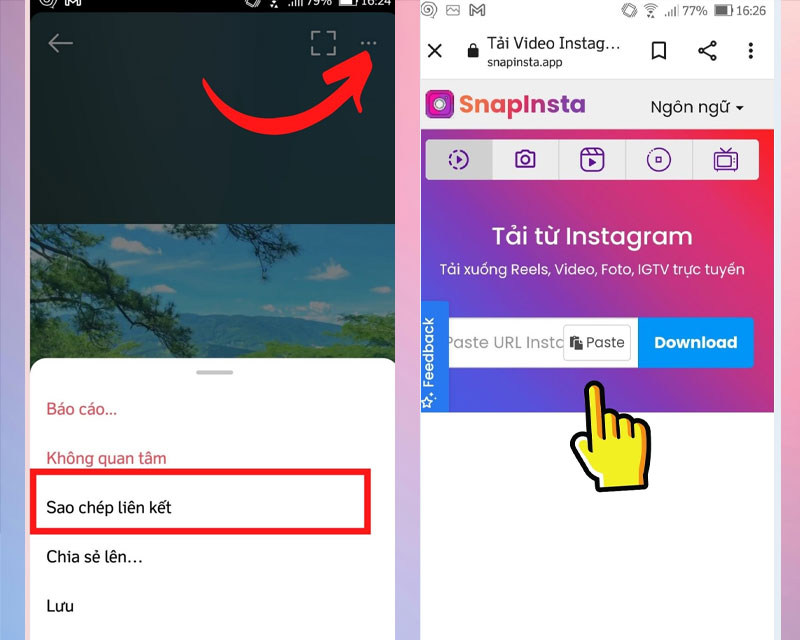 12-buoc-2-truy-cap-trang-web-snapinsta buoc truy cap trang web snapinsta