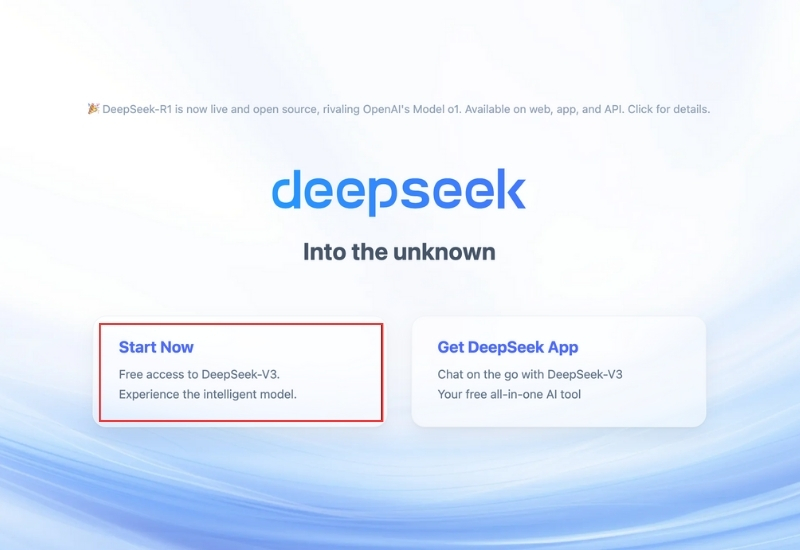 cach tao tai khoan deepseek tren may tinh buoc