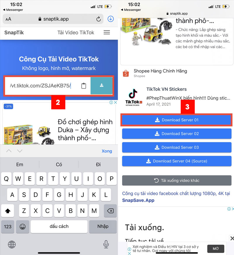 9-buoc-3-chon-download-server-1-de-tai-video-tiktok-khong-logo-ve-dien-thoai- buoc chon download server de tai video tiktok khong logo ve dien thoai