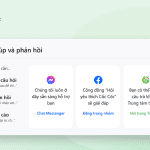 Trợ giúp và phản hồi