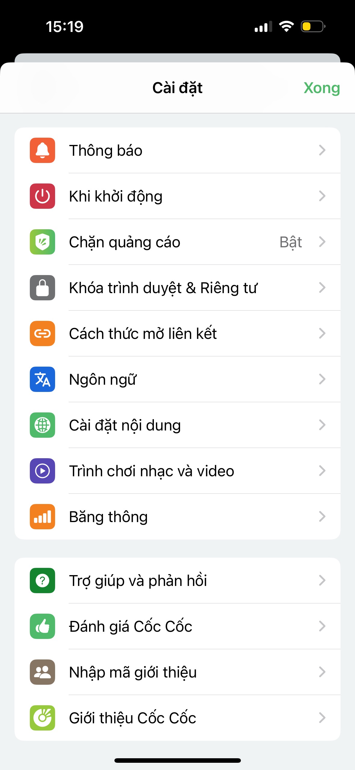Tro giup va phan hoi Mobile