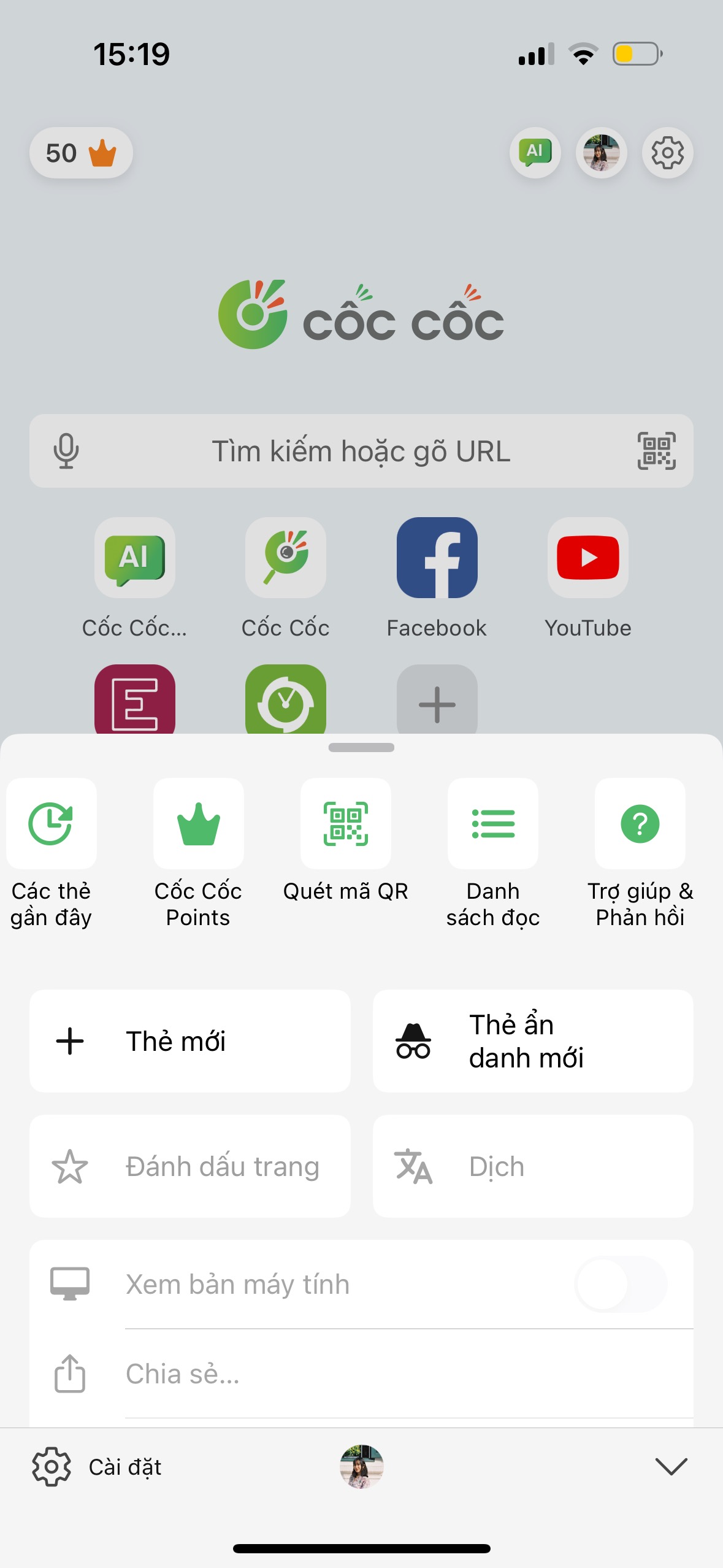 Tro giup va phan hoi Mobile