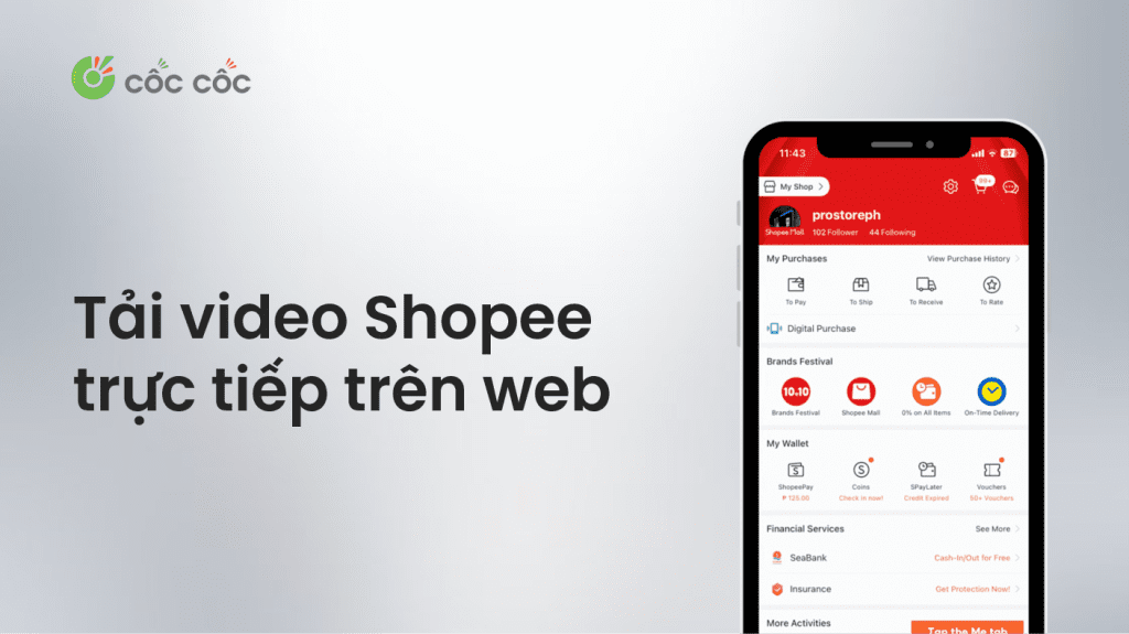 Tải video Shopee trực tiếp trên web: Hướng dẫn đơn giản cách tải video shopee trực tiếp trên web