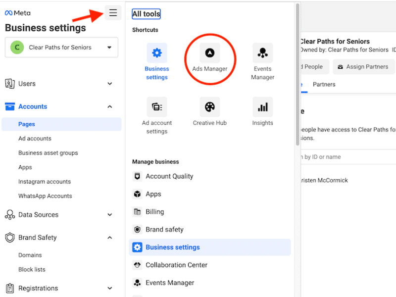 chay quang cao qua trinh meta business suite