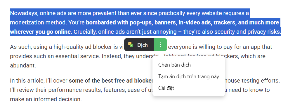tinh-nang-tu-dien-va-dich-van-ban-tren-coc-coc-2 Tính năng Từ điển và Dịch văn bản trên Cốc Cốc