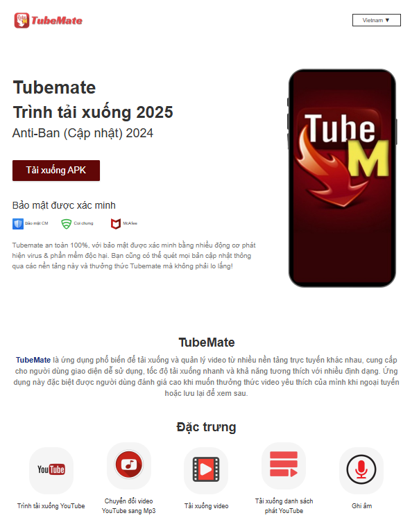 ung-dung-tubemate Ứng dụng Tubemate