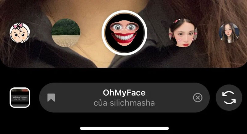 filter instagram dep che mat