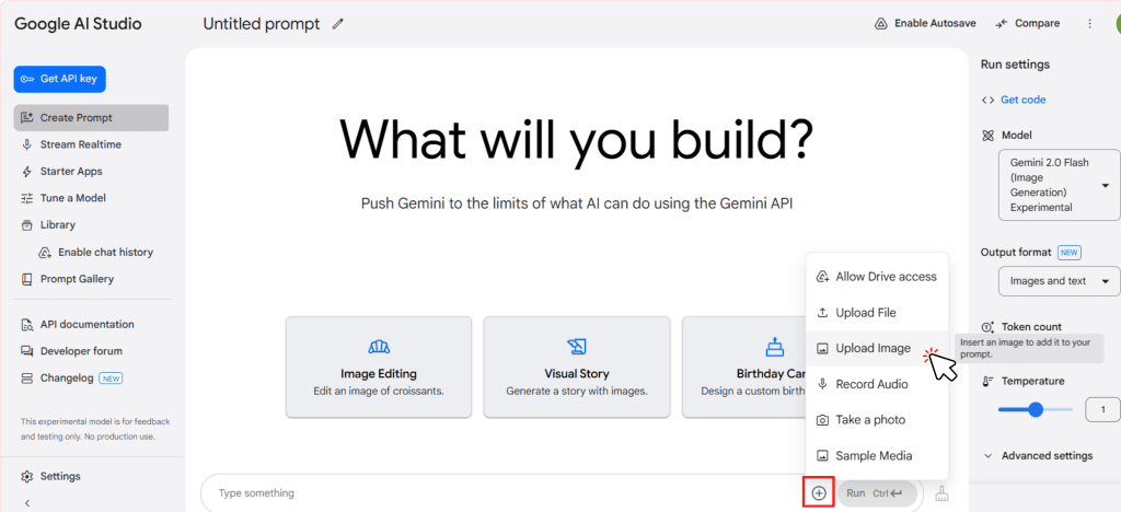 gemini . flash experimental ()