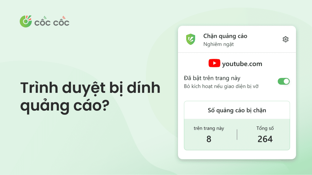 Phải làm gì khi trình duyệt web bị dính quảng cáo? làm gì khi trình duyệt dính quảng cáo